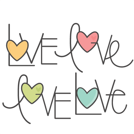 Free Free 114 Love Word Svg SVG PNG EPS DXF File