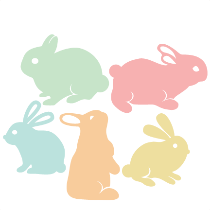 Download Easter Bunny Set Svg Scrapbook Cut File Cute Clipart Files For Silhouette Cricut Pazzles Free Svgs Free Svg Cuts Cute Cut Files