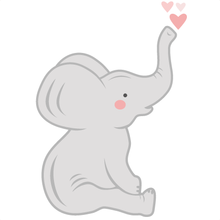 Download Free Baby Elephant Svg Cut File