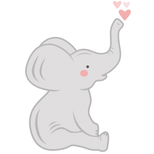 Baby Elephant SVG scrapbook cut file cute clipart files for silhouette cricut pazzles free svgs free svg cuts cute cut files