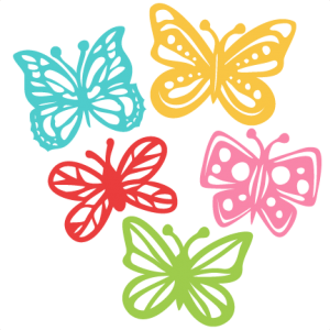 Download Butterfly Set SVG scrapbook cut file cute clipart files ...