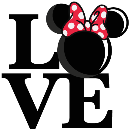 Download Love Mouse Girl Title SVG scrapbook cut file cute clipart ...