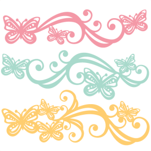 Butterfly Flourishes SVG scrapbook cut file cute clipart files for silhouette cricut pazzles free svgs free svg cuts cute cut files