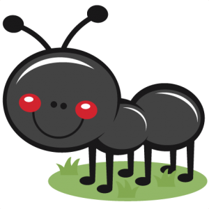 Ant in Grass SVG scrapbook cut file cute clipart files for silhouette cricut pazzles free svgs free svg cuts cute cut files
