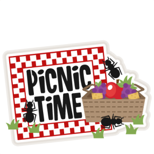 Picnic Time Title SVG scrapbook cut file cute clipart files for silhouette cricut pazzles free svgs free svg cuts cute cut files