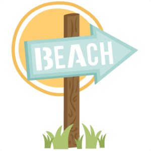 Miss Kate Beach Sign SVG Cut File