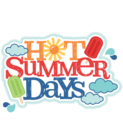 Download Hot Summer Days Title Svg Scrapbook Cut File Cute Clipart Files For Silhouette Cricut Pazzles Free Svgs Free Svg Cuts Cute Cut Files