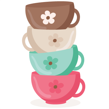 Stacked Tea Cups SVG scrapbook cut file cute clipart files for silhouette  cricut pazzles free svgs free svg cuts cute cut files