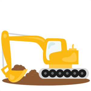 Excavator SVG scrapbook cut file cute clipart files for silhouette cricut pazzles free svgs free svg cuts cute cut files