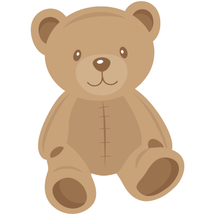 Download Teddy Bear SVG scrapbook cut file cute clipart files for ...