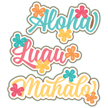 Aloha Word Titles SVG scrapbook cut file cute clipart files for silhouette  cricut pazzles free svgs free svg cuts cute cut files