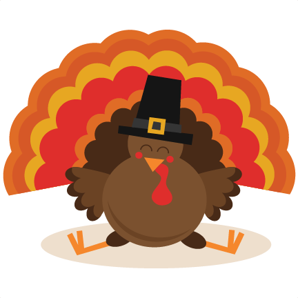 Thanksgiving Turkey SVG scrapbook cut file cute clipart files for