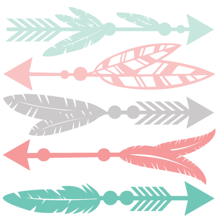 Download Feather Arrow Set SVG scrapbook cut file cute clipart ...