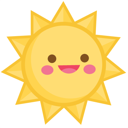 Download Happy Sun SVG scrapbook cut file cute clipart files for ...