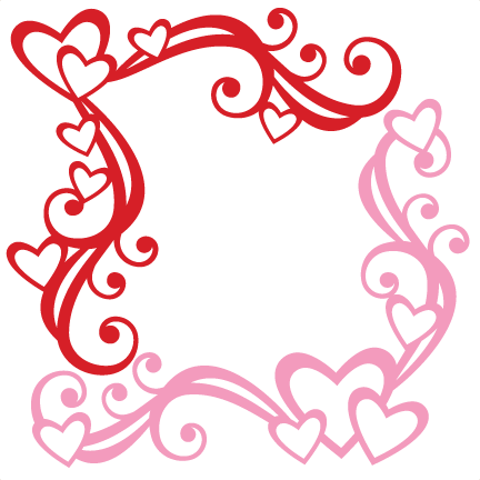 Rose Corner Flourish SVG scrapbook cut file cute clipart files for