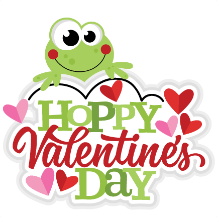 Hoppy Valentine's Day SVG scrapbook cut file cute clipart ...