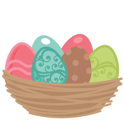 Chocolate Easter Egg SVG scrapbook cut file cute clipart files for  silhouette cricut pazzles free svgs