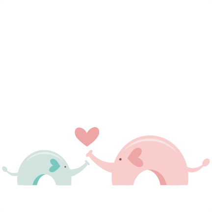 Download Mom and Baby Elephant SVG scrapbook cut file cute clipart ...