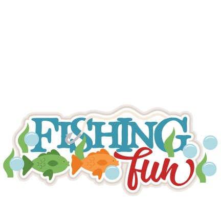 Fishing Fun Title SVG scrapbook cut file cute clipart files for silhouette  cricut pazzles free svgs free svg cuts cute cut files
