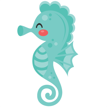 Seahorse SVG scrapbook cut file cute clipart files for silhouette