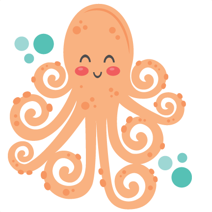Download Octopus SVG scrapbook cut file cute clipart files for ...