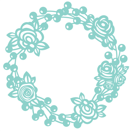 rose frame svg free