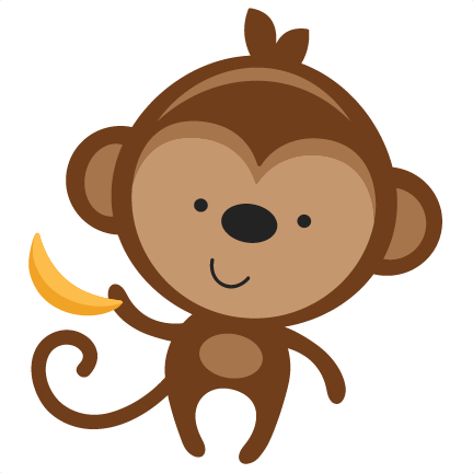 Download Monkey SVG scrapbook cut file cute clipart files for silhouette cricut pazzles free svgs free ...