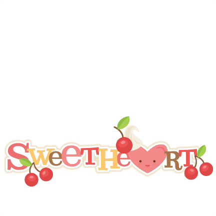 Download Sweetheart Title SVG scrapbook cut file cute clipart files ...