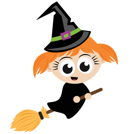 Download Halloween Witch SVG scrapbook cut file cute clipart files ...