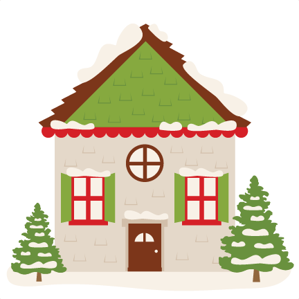 Download Winter House SVG scrapbook cut file cute clipart files for ...