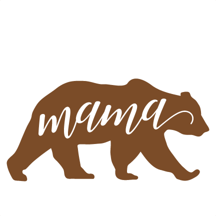Mama Bear Mama SVG Cutting File Cricut SVG Mama Bear SVG