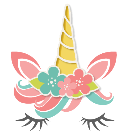 Download Flower Unicorn SVG scrapbook cut file cute clipart files ...