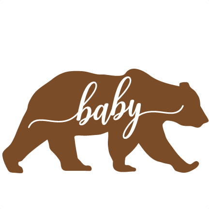 Download Baby Bear svg cuts scrapbook cut file cute clipart files ...