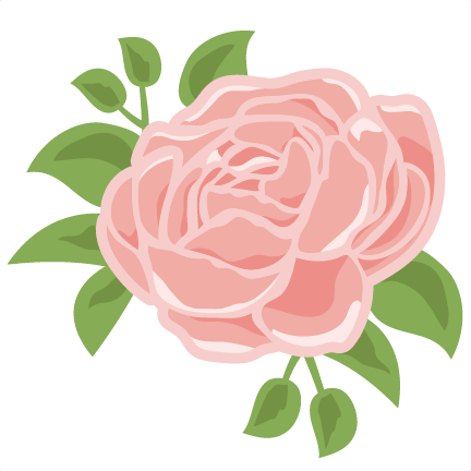 Rose Svg Flower Svg Rose Clipart Rose Silhouette Flowers 