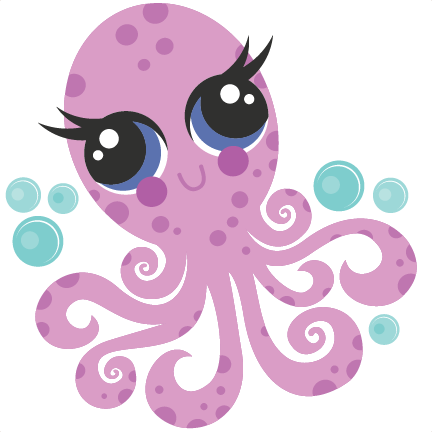 Download Octopus SVG scrapbook cut file cute clipart files for ...