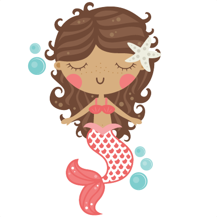 Mermaid SVG scrapbook cut file cute clipart files for silhouette cricut ...