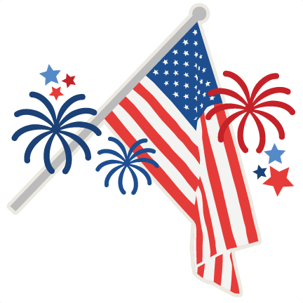 Download July 4th American Flag SVG scrapbook cut file cute clipart ...