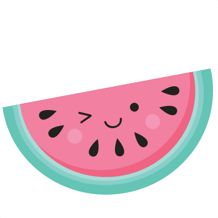 Download Cute Watermelon SVG scrapbook cut file cute clipart files for silhouette cricut pazzles free ...