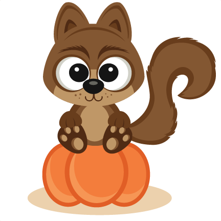 Fall Squirrel SVG scrapbook cut file cute clipart files for silhouette