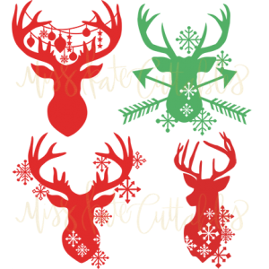 DOTD 12/10/2018 Reindeer Silhouettes