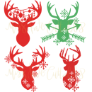 DOTD 12/10/2018 Reindeer Silhouettes