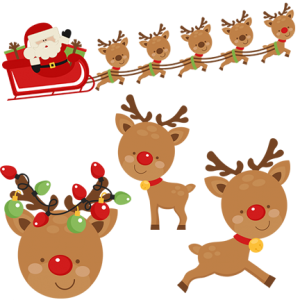 Cute Reindeer - DOTD121818CuteReindeer - Sets