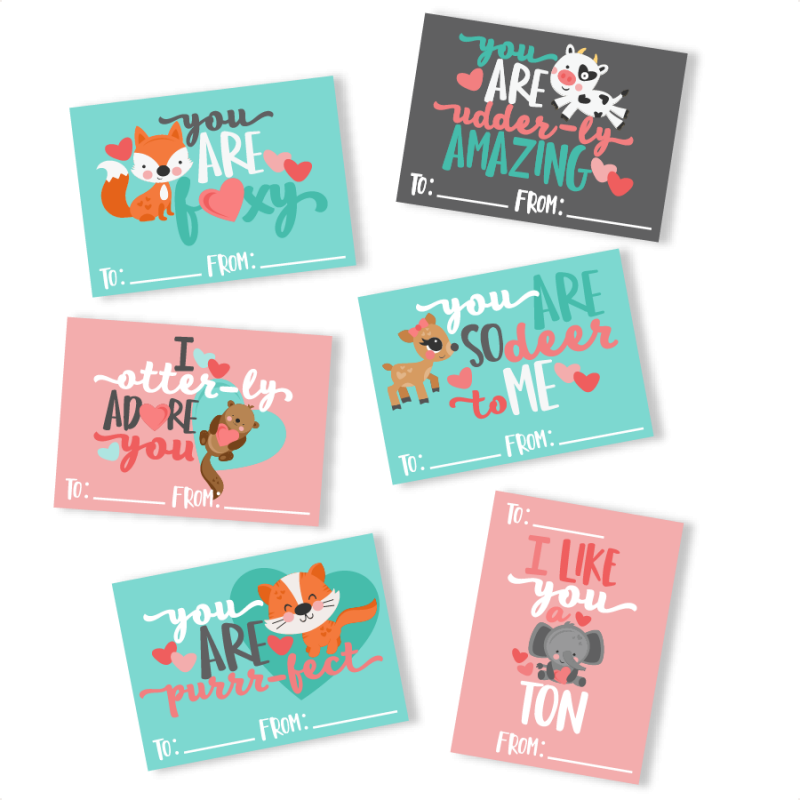 Download Valentine Card Set svg cuts scrapbook cut file cute ...