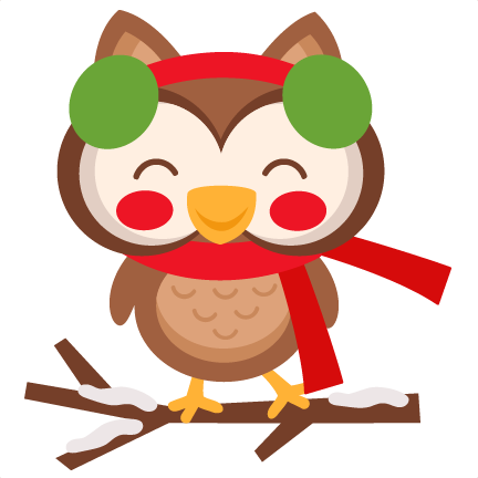 Christmas Owl svg cuts scrapbook cut file cute clipart files for