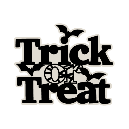 Trick or Treat Title svg cut file svg cut file scrapbook cut file cute ...