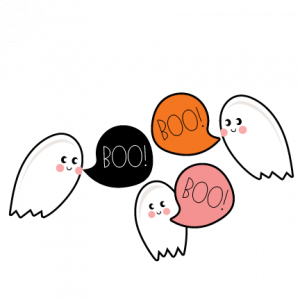 Halloween Ghosts SVG