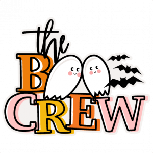 The Boo Crew SVG Scrapbook Title