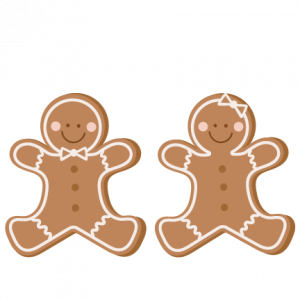 gingerbread boy and girl cookies
