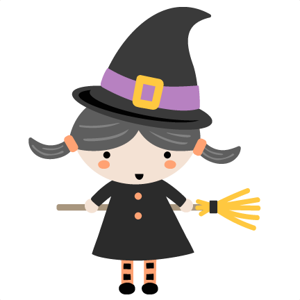 Witch SVG cut file Scrapbook title svg cuts scrapbook cut file cute ...