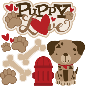 Puppy Love SVG